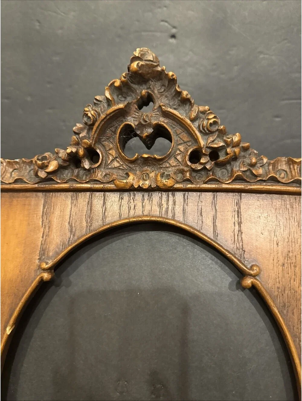 Vintage Baroque Rococo Style Hollywood Regency 8x10 Picture Frame Gorg Detail